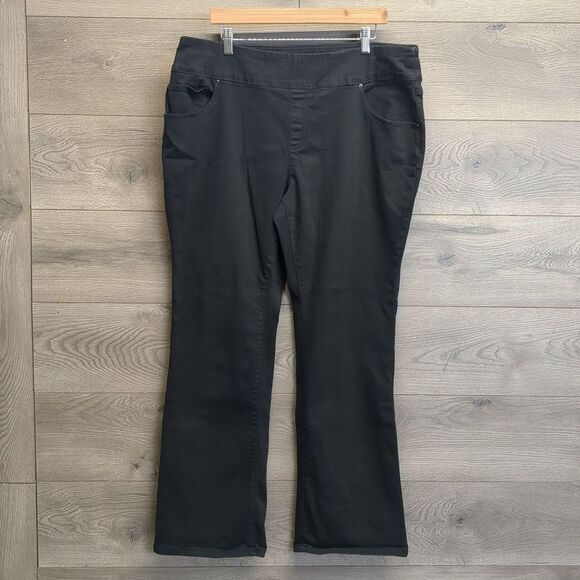 The Pioneer Woman Pull On Stretch Denim Bootcut Jeans Women's Plus Size XXL - Picture 2 of 11